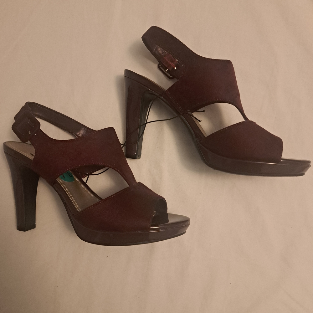 Impo Brown Chunky Heels with Platform